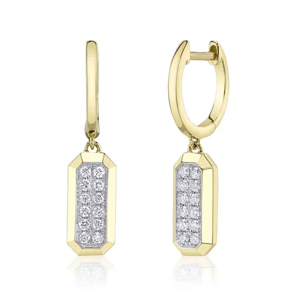 0.25CT DIAMOND GEO CUT EARRING SHY CREATIONS Earrings