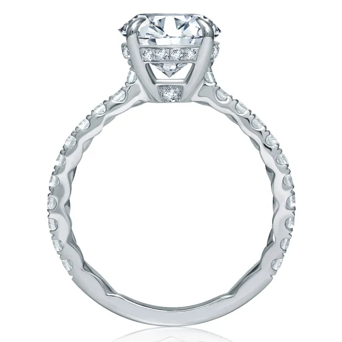 A. JAFFE INC. Rings Diamond Semi-Mount Ring