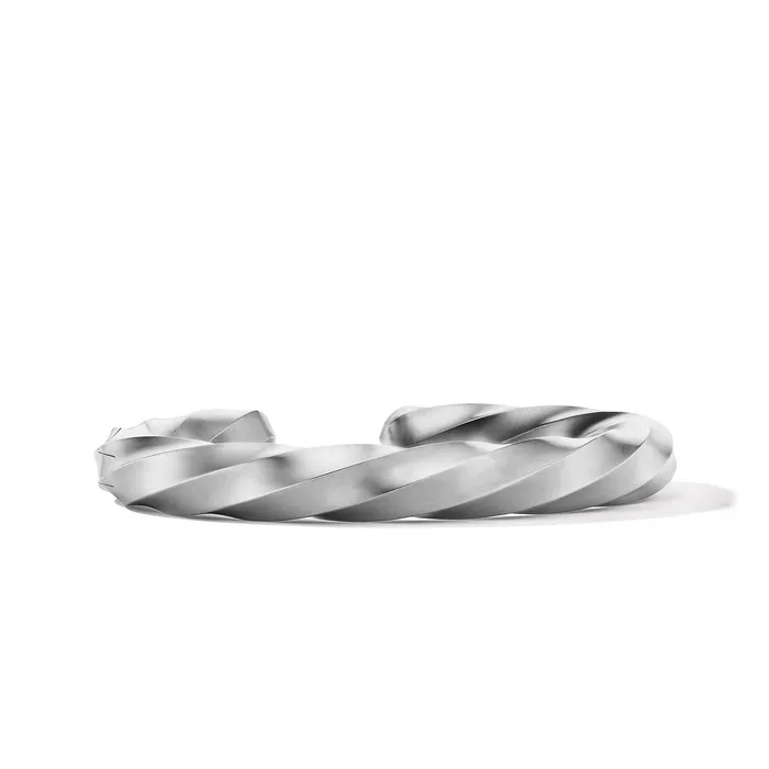 Bracelets Cable Edge® Cuff Bracelet in Sterling Silver 9mm - David Yurman