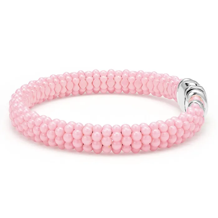 Bracelets | LAGOS Pink Caviar Ceramic Beaded Bracelet | 9mm