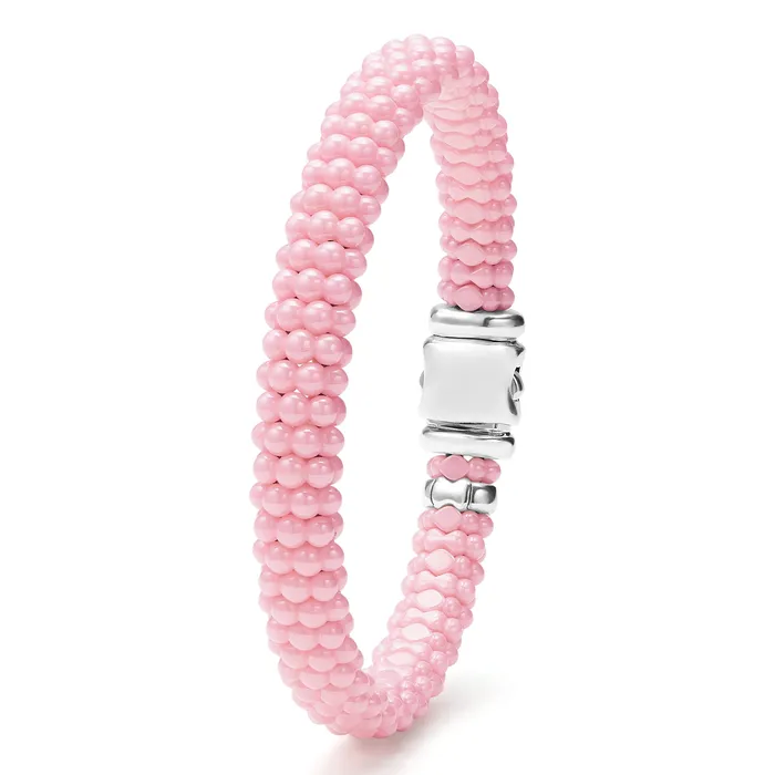 Bracelets | LAGOS Pink Caviar Ceramic Beaded Bracelet | 9mm