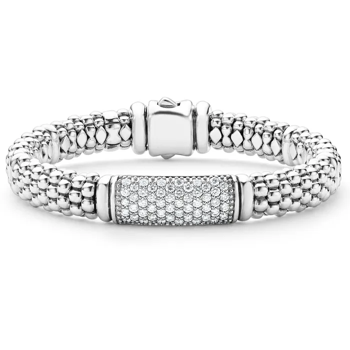 Bracelets LAGOS Signature Caviar Caviar Diamond Bracelet 9mm