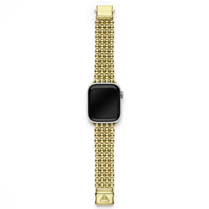 Bracelets | LAGOS Smart Caviar 18K Gold Infinite Caviar Beaded Watch Bracelet - 38-45mm