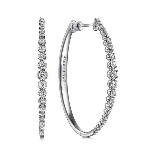 Diamond Hoop GABRIEL CO. Earrings