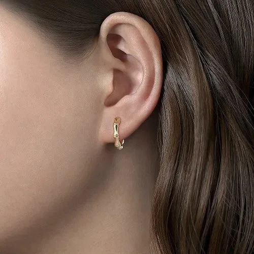 Earrings | 14K Yellow Gold Earrings - GABRIEL & CO.