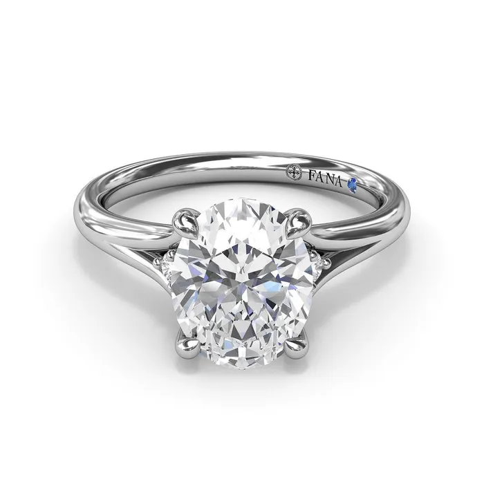 FANA Rings | Split Shank Engagement Ring