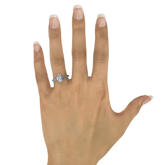 FANA Rings | Split Shank Engagement Ring