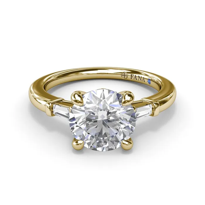 FANA Rings | Tapered Baguette Diamond Engagement Ring