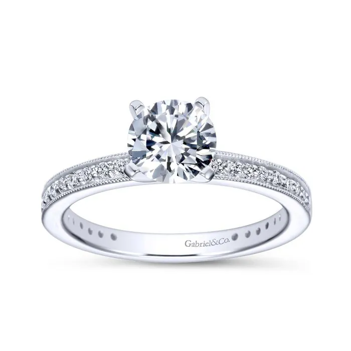 GABRIEL & CO. Diamond Semi-Mount Ring | Rings