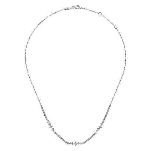 GABRIEL & CO. Necklaces | 14K White Gold Diamond Necklace