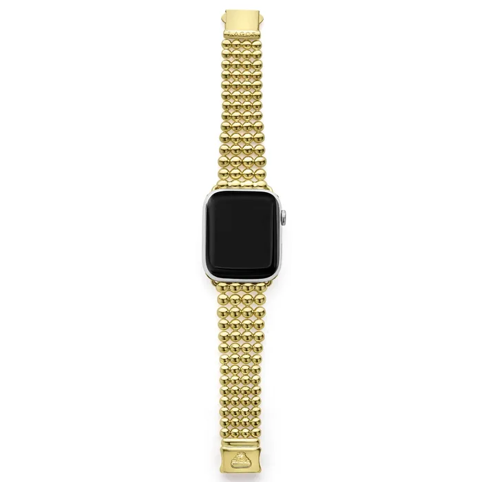 LAGOS Bracelets | Smart Caviar 18K Gold Infinite Caviar Beaded Watch Bracelet - 42-49mm