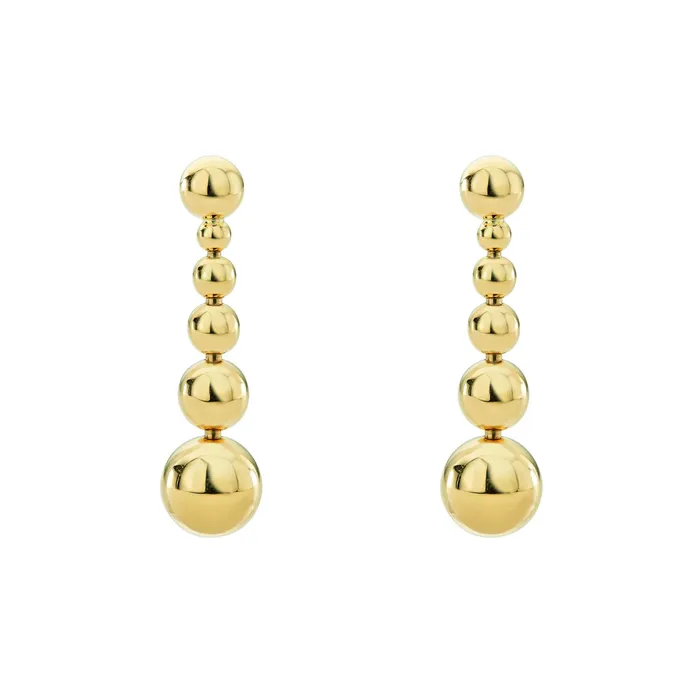 LAGOS Caviar Gold Six Graduated Bead Drop Earrings | Earrings