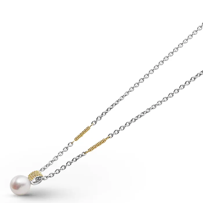 LAGOS Necklaces | Luna Pearl Pendant Necklace