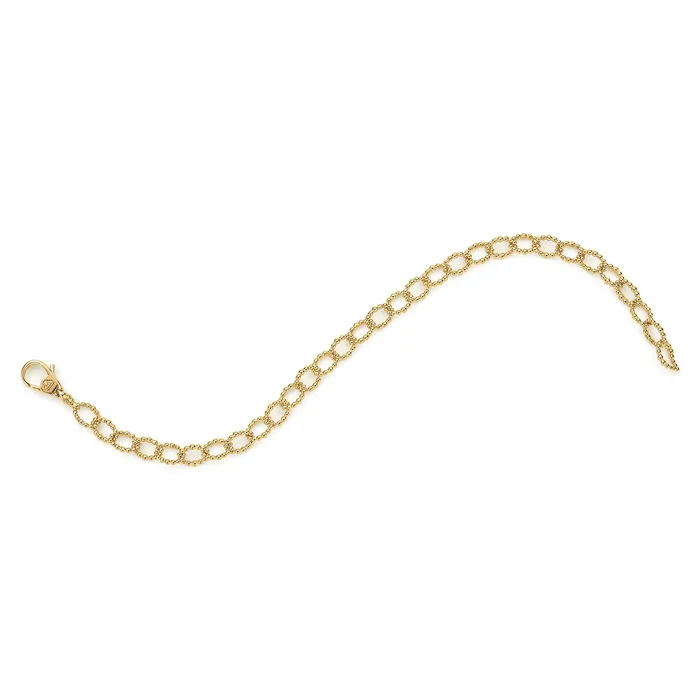 LAGOS Pre-Styled Sets | Caviar Gold 18K Gold Small Link Bracelet