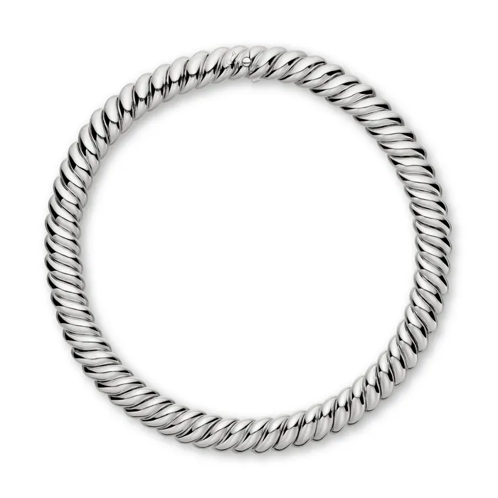 Necklaces David Yurman Sculpted Cable Necklace in Sterling Silver 14mm