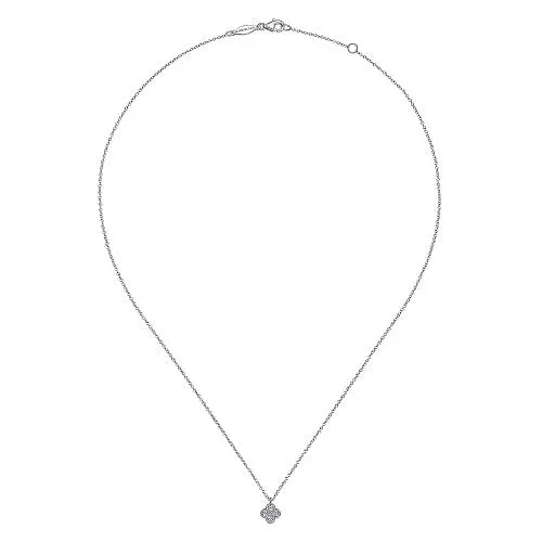 Necklaces | GABRIEL & CO. 14K White Gold Fashion Necklace