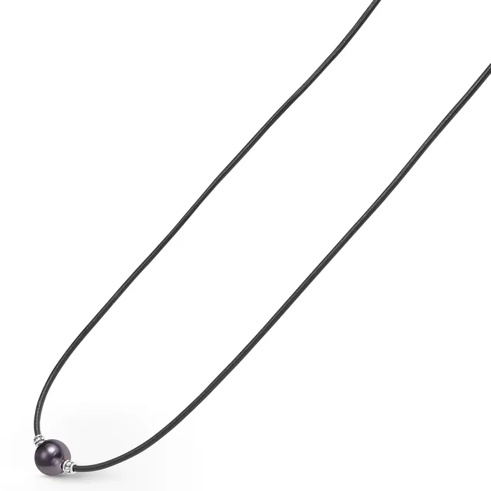 Necklaces | LAGOS Anthem Single Tahitian Black Pearl Necklace