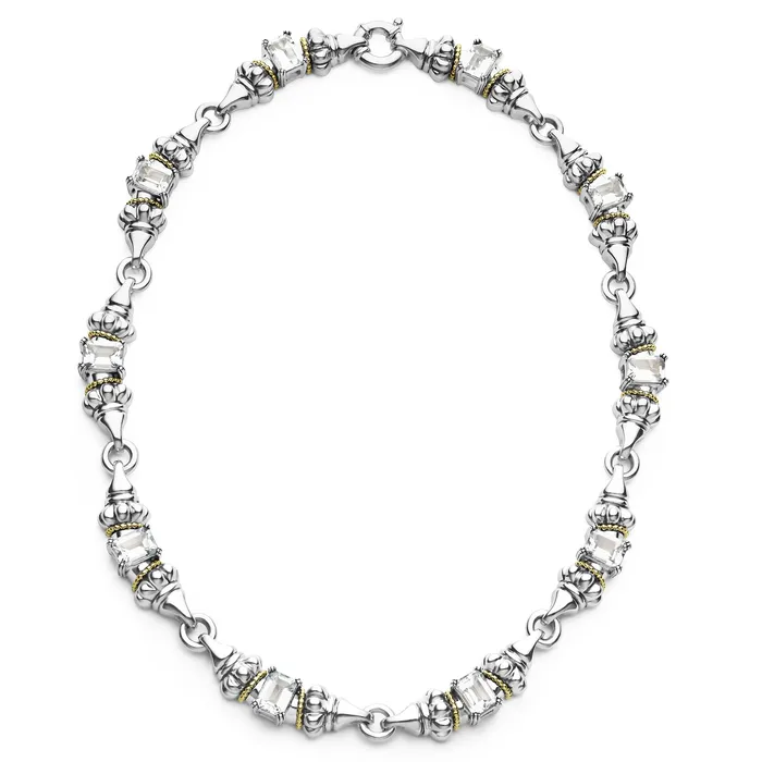 Necklaces | LAGOS Glacier White Topaz Caviar Necklace