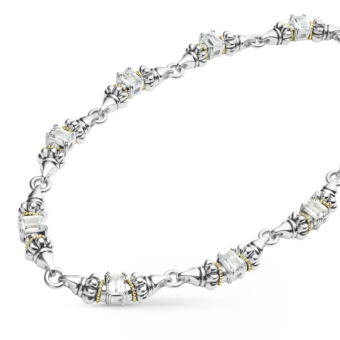 Necklaces | LAGOS Glacier White Topaz Caviar Necklace