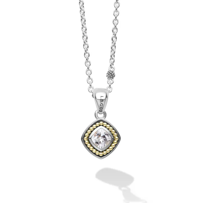 Necklaces LAGOS Rittenhouse White Topaz Pendant Necklace