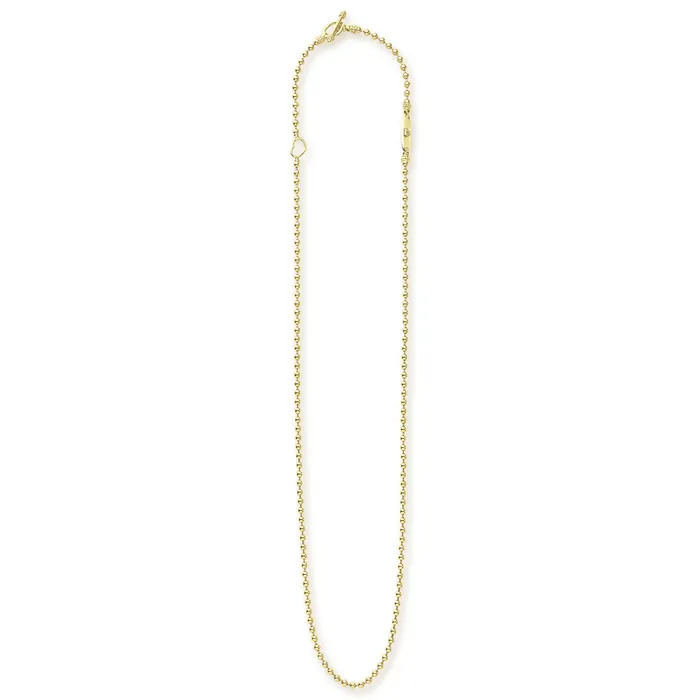 Necklaces LAGOS Signature Caviar 18K Gold Beaded Toggle Necklace