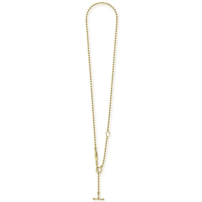 Necklaces | LAGOS Signature Caviar 18K Gold Beaded Toggle Necklace