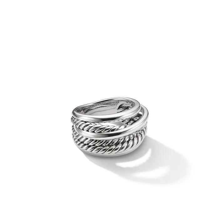 Rings David Yurman Crossover Ring in Sterling Silver 14.7mm