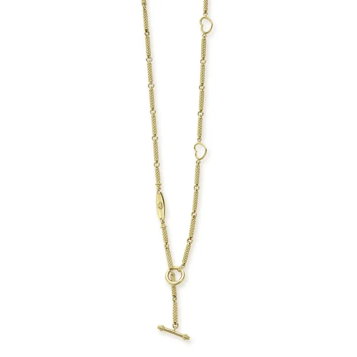 Signature Caviar 18K Gold Superfine Caviar Link Necklace | LAGOS Necklaces