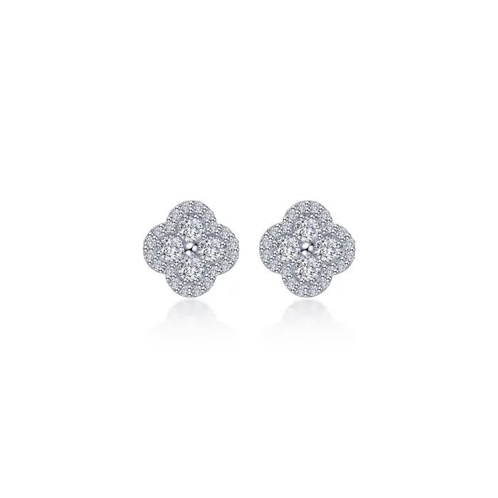 0.8 CTW Halo Stud Earrings Lafonn Earrings