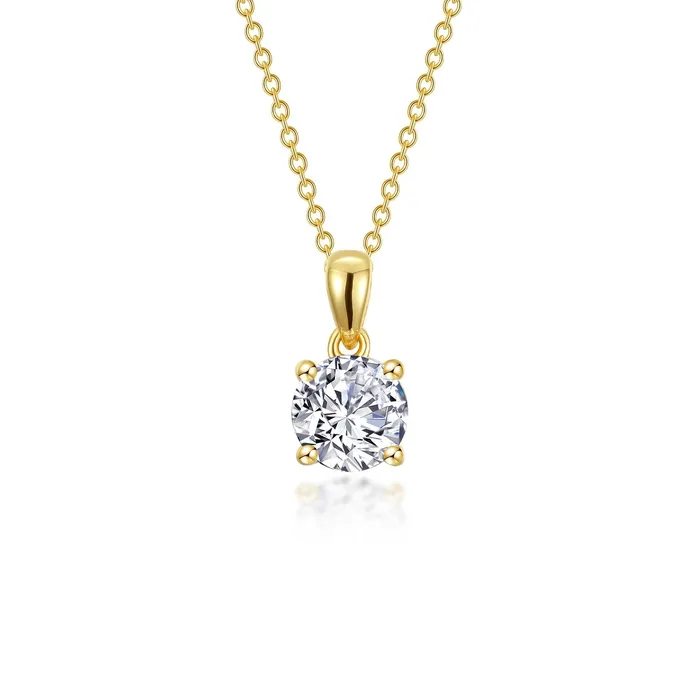 1.5 CTW 4-Prong Solitaire Necklace Lafonn Necklaces