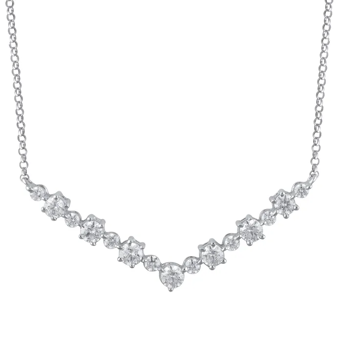 10KW .50 CTTW DIAMOND NECKLACE I-I1 JASANI USA Necklaces