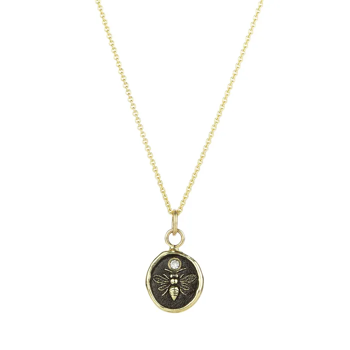 14k Motivated Appreciation Talisman Necklace Pyrrha Necklaces