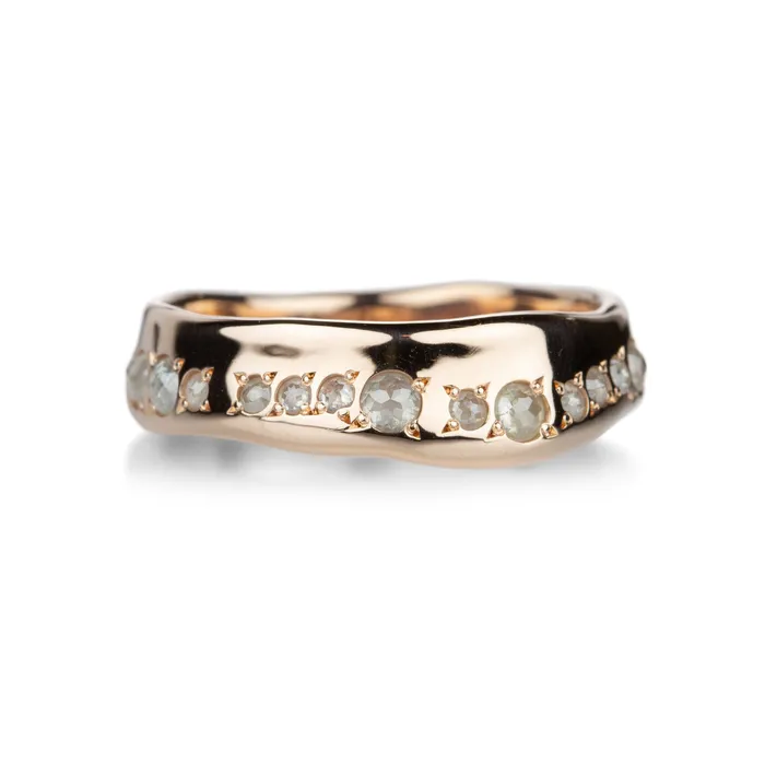 14k Rose Gold Diamond Eternity Band Sirciam Rings