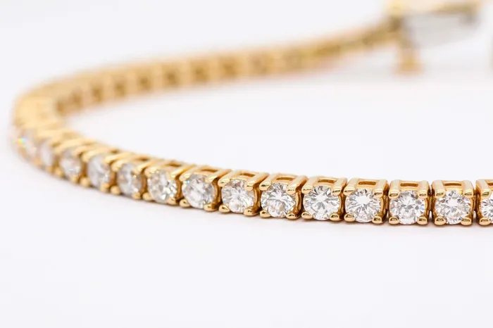 14KY 4.00 CTTW DIAMOND LINE BRACELET | FULLER'S PURCHASE FROM PUBLIC Bracelets