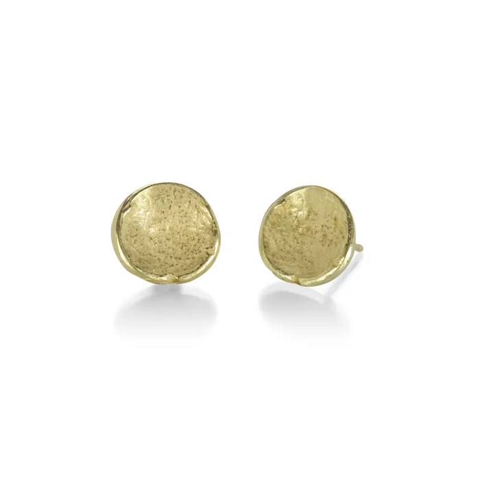 18k Yellow Gold Anemone Studs John Iversen Pre-Styled Sets