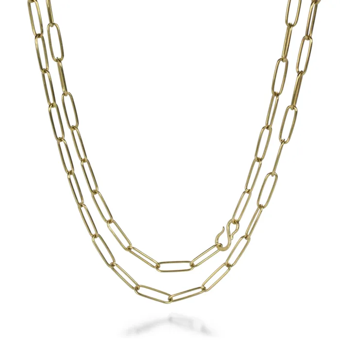 21 18k Heavyweight Chain Maria Beaulieu Necklaces