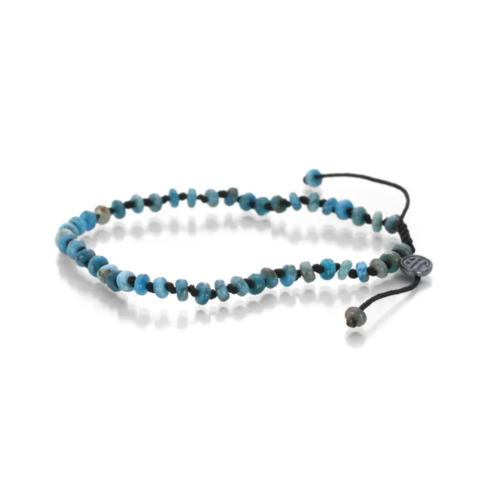 4mm Smooth Apatite Rondelle Bracelet Joseph Brooks Bracelets