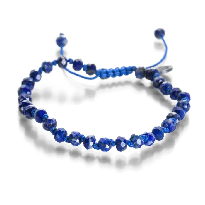 6mm Faceted Lapis Bracelet Joseph Brooks Bracelets