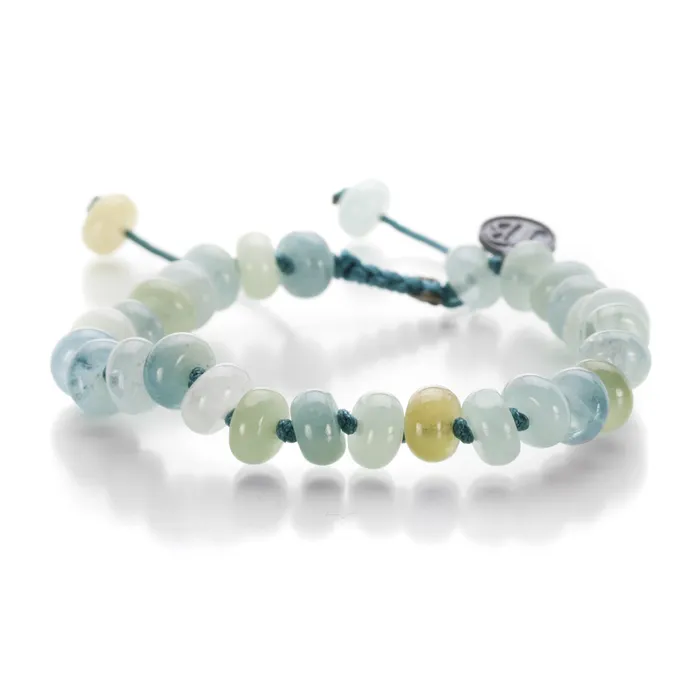 8mm Multi Aquamarine Bracelet Joseph Brooks Bracelets