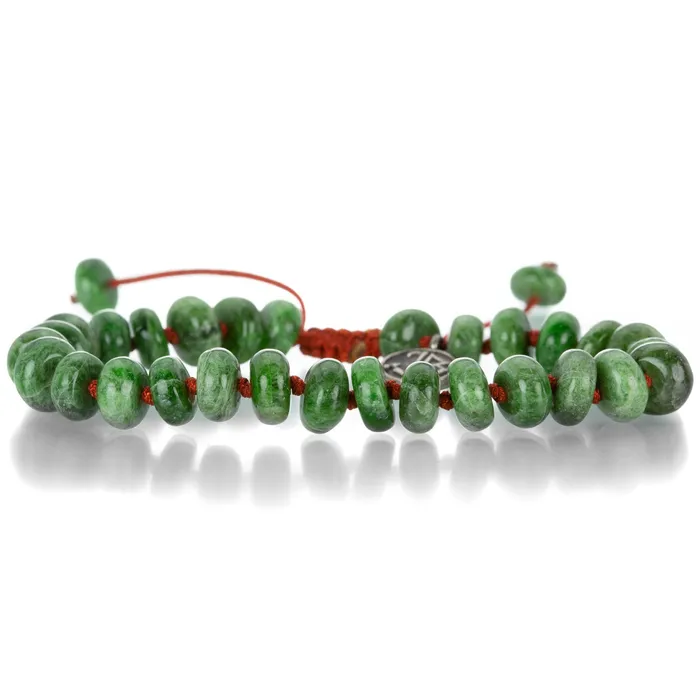 8mm Smooth Diopside Beaded Bracelet Joseph Brooks Bracelets