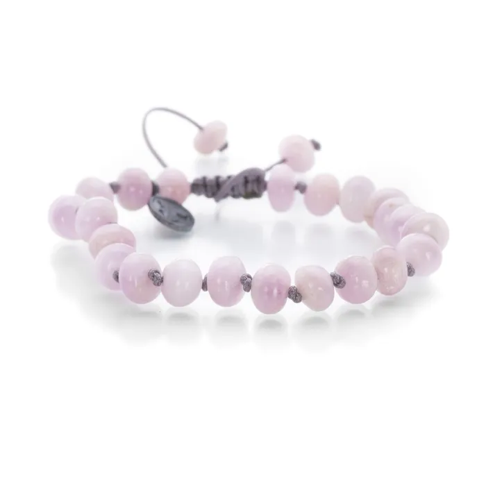 8mm Smooth Kunzite Beaded Bracelet Joseph Brooks Bracelets