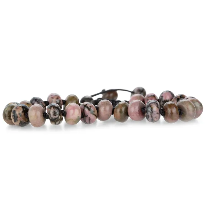 8mm Smooth Rhodonite Bracelet Joseph Brooks Bracelets