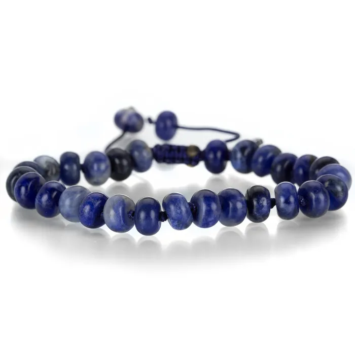 8mm Smooth Sodalite Bracelet Joseph Brooks Bracelets