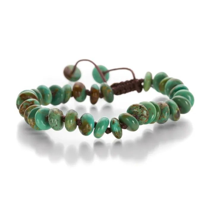 9mm Smooth Arizona Turquoise Bracelet Joseph Brooks Bracelets