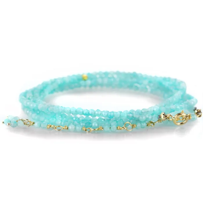 Amazonite Wrap Bracelet - 32 Anne Sportun Bracelets