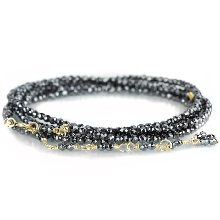 Anne Sportun Bracelets 18k Hematite Wrap Bracelet - 34