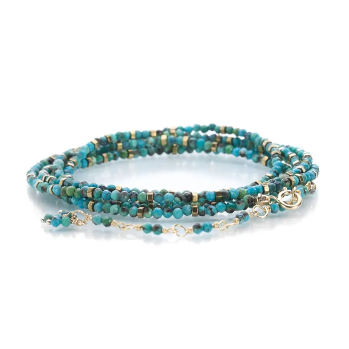 Anne Sportun Bracelets Confetti Turquoise Wrap Bracelet