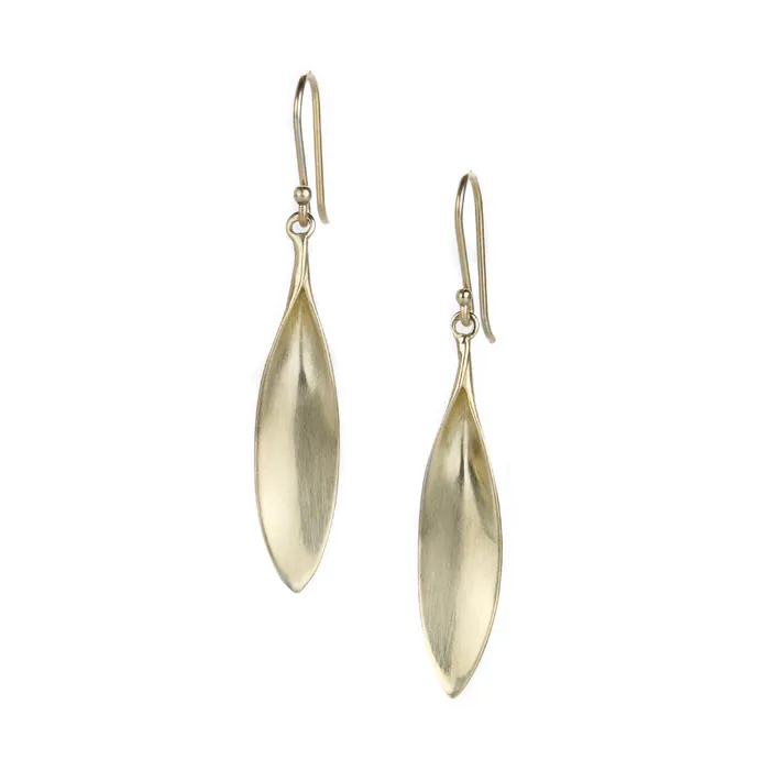 Annette Ferdinandsen Earrings 10k Yellow Gold Daisy Petal Drop Earrings