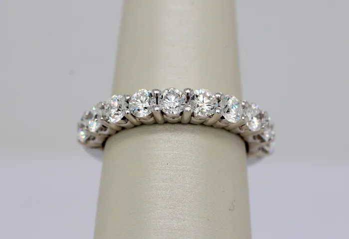 ARYAS COLLECTION INC 14KW 1.50 CTTTW DIAMOND WEDDING RING Rings