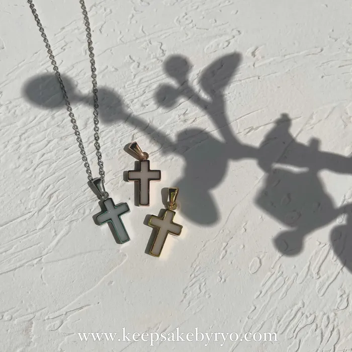 ASHES CROSS PENDANT | More Customization Options Necklaces